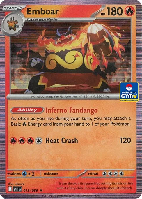 Emboar, Southeast Asia Exclusives #13