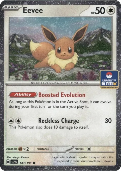 Eevee, Southeast Asia Exclusives #143