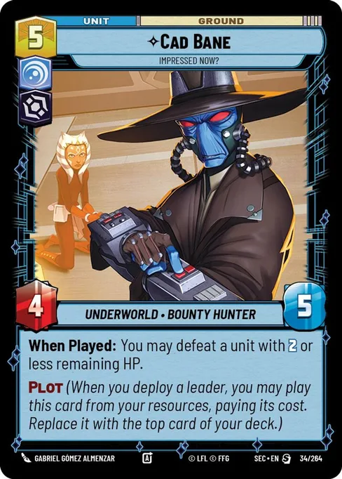 Cad Bane — Impressed Now?, Secrets of Power #034