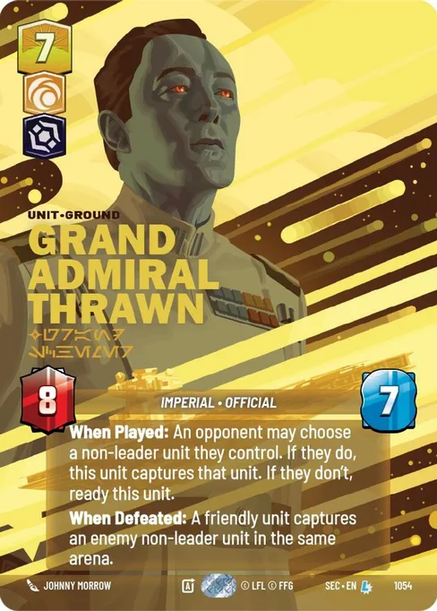 Grand Admiral Thrawn — Grand Schemer, Secrets of Power #1054