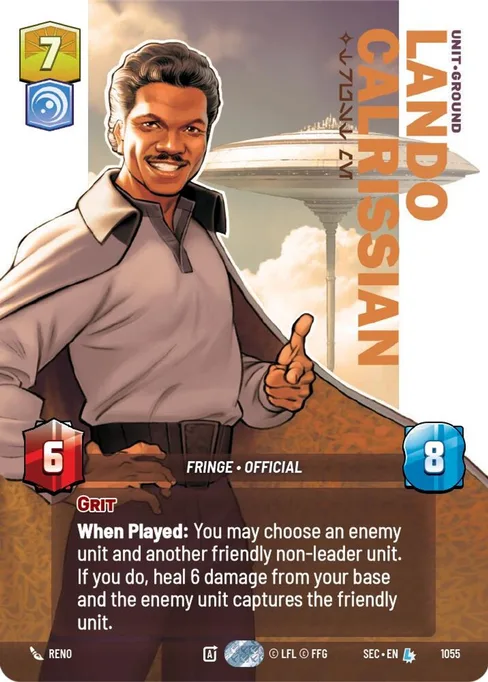 Lando Calrissian — Trust Me, Secrets of Power #1055