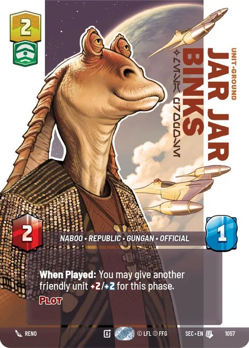 Jar Jar Binks — Mesa Propose, Secrets of Power #1057