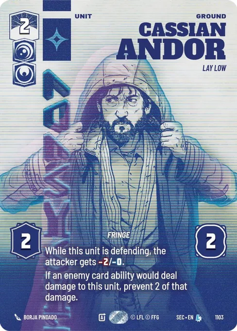 Cassian Andor — Lay Low, Secrets of Power #1103