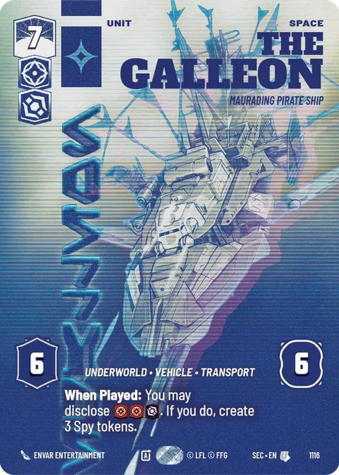 The Galleon — Marauding Pirate Ship, Secrets of Power #1116