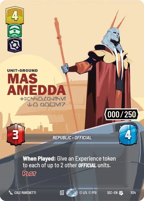 Mas Amedda — Accomplice to Power, Secrets of Power #1134