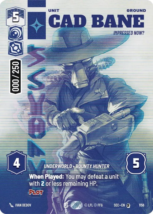 Cad Bane — Impressed Now?, Secrets of Power #1156