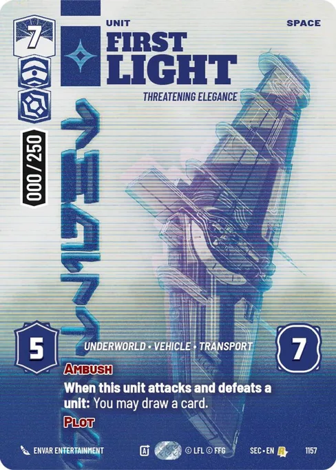 First Light — Threatening Elegance, Secrets of Power #1157