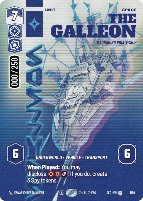The Galleon — Marauding Pirate Ship, Secrets of Power #1159
