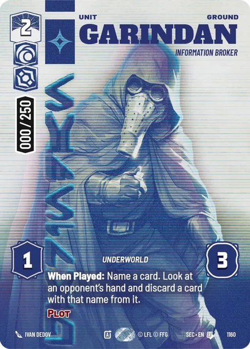 Garindan — Information Broker, Secrets of Power #1160