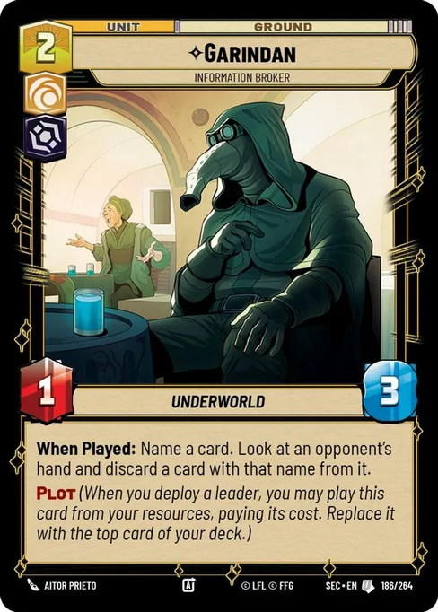 Garindan — Information Broker, Secrets of Power #186