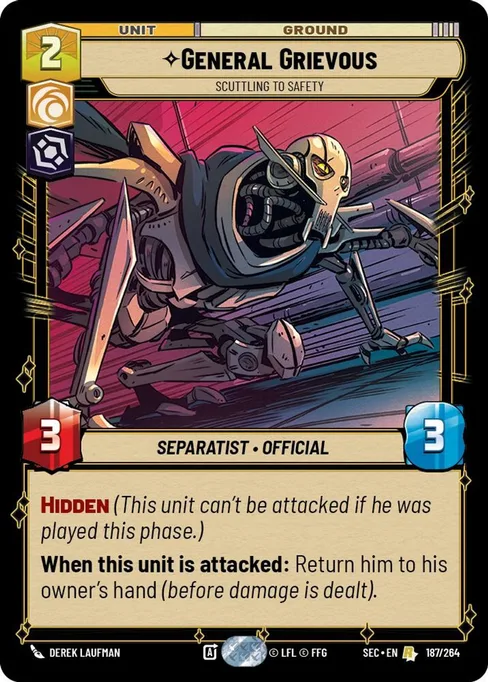 General Grievous — Scuttling to Safety, Secrets of Power #187