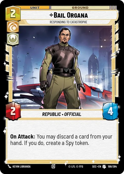 Bail Organa — Responding to Catastrophe, Secrets of Power #198