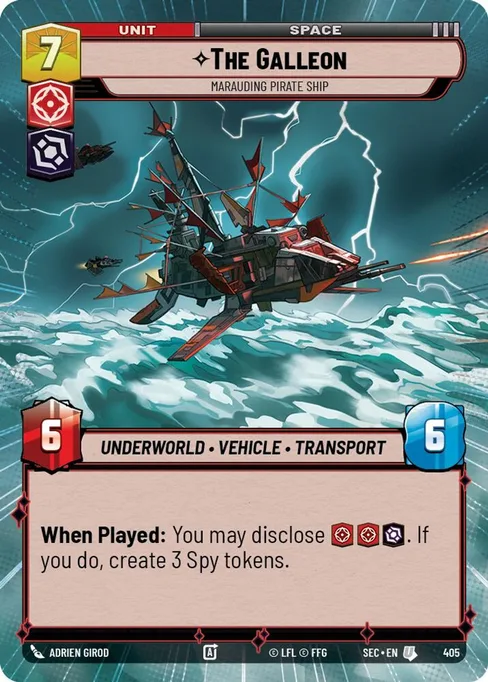 The Galleon — Marauding Pirate Ship, Secrets of Power #405