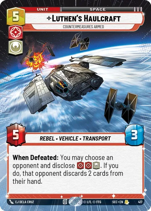 Luthen's Haulcraft — Countermeasures Armed, Secrets of Power #417
