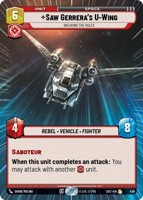 Saw Gerrera's U-Wing — Breaking the Rules, Secrets of Power #438