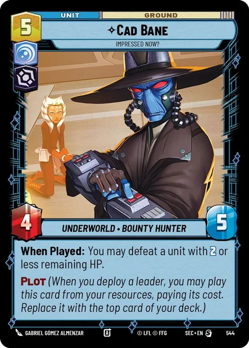 Cad Bane — Impressed Now?, Secrets of Power #544