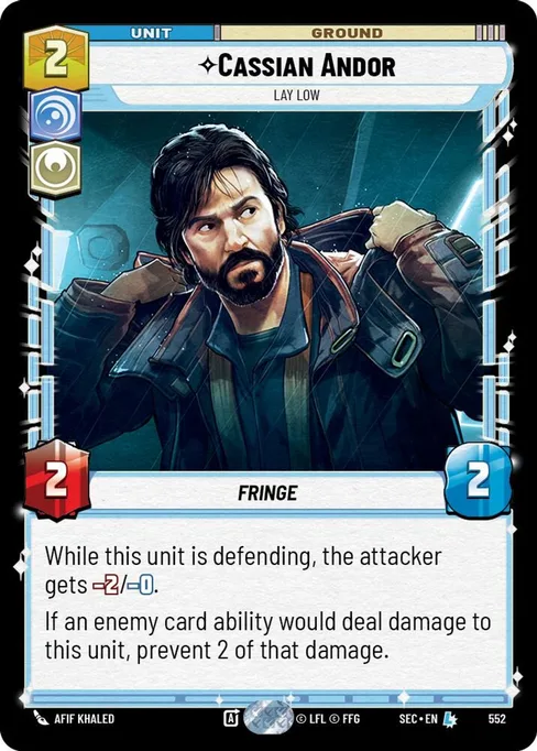 Cassian Andor — Lay Low, Secrets of Power #552