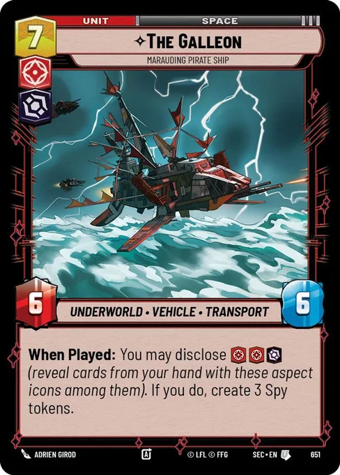 The Galleon — Marauding Pirate Ship, Secrets of Power #651
