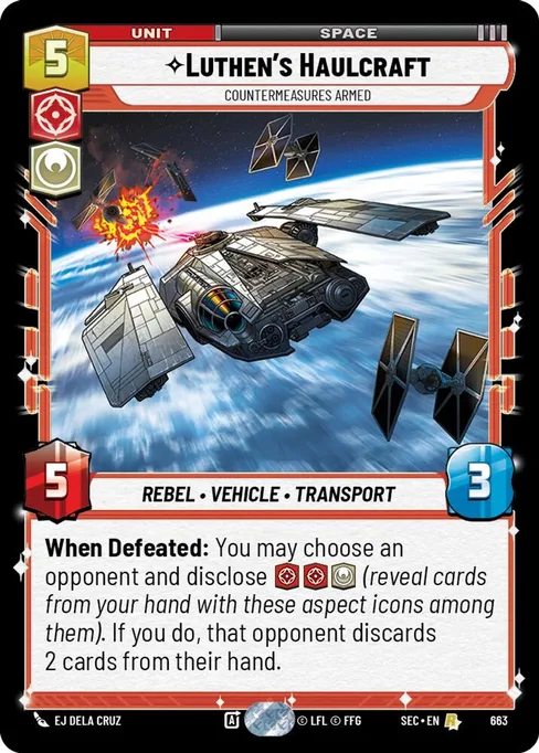Luthen's Haulcraft — Countermeasures Armed, Secrets of Power #663
