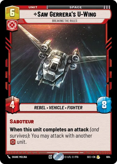 Saw Gerrera's U-Wing — Breaking the Rules, Secrets of Power #684