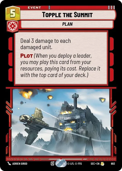 Topple the Summit, Secrets of Power #693