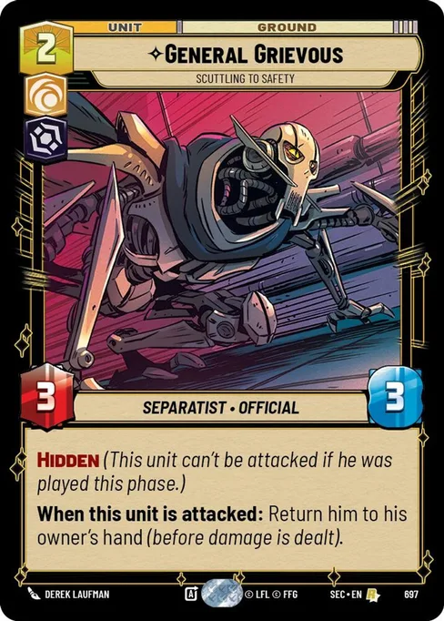 General Grievous — Scuttling to Safety, Secrets of Power #697