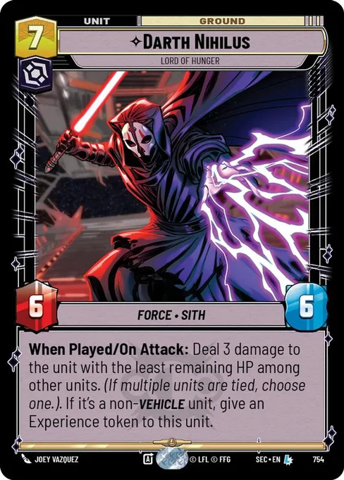 Darth Nihilus — Lord of Hunger, Secrets of Power #754