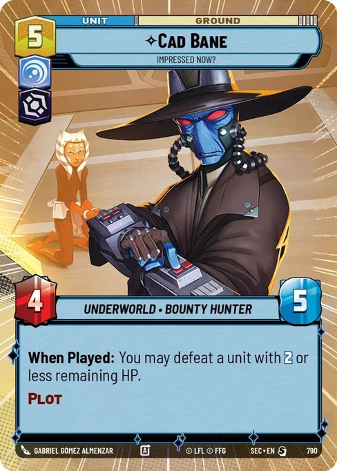 Cad Bane — Impressed Now?, Secrets of Power #790
