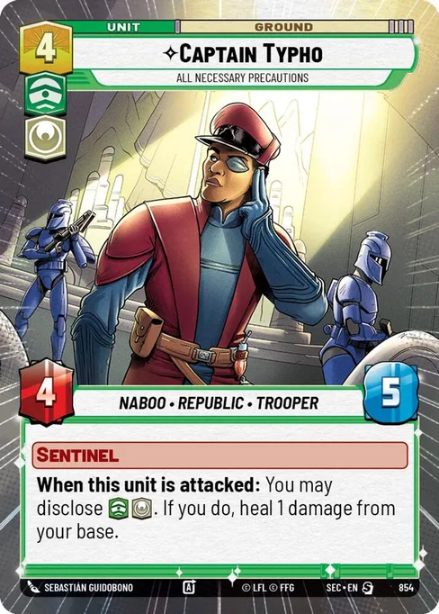 Captain Typho — All Necessary Precautions, Secrets of Power #854