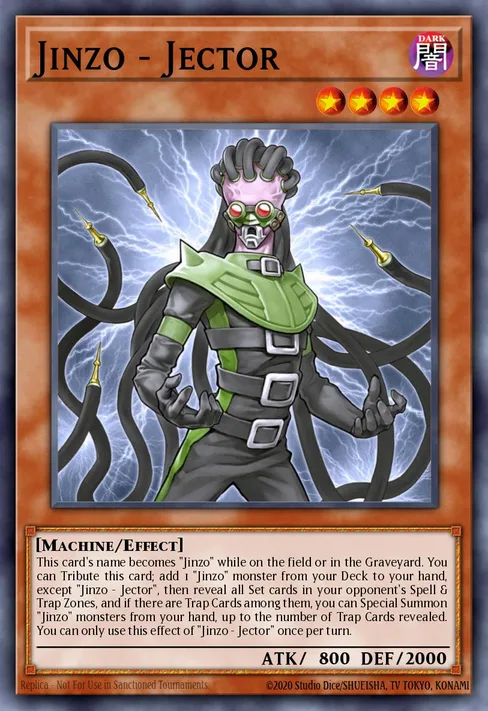 Jinzo - Jector, Secrets of Eternity #SECE-ENS06