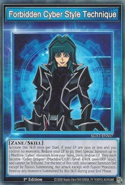 Forbidden Cyber Style Technique