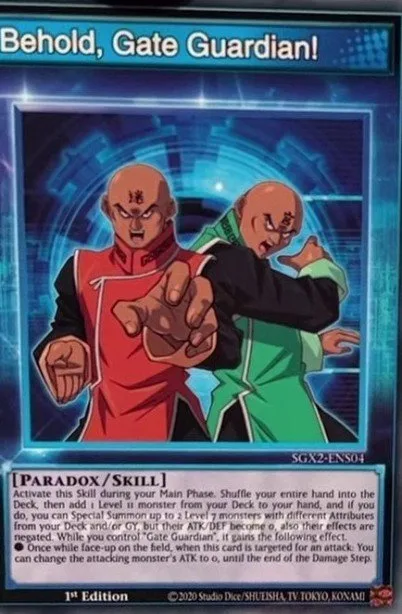 Behold, Gate Guardian!, Speed Duel GX: Midterm Paradox #SGX2-ENS04