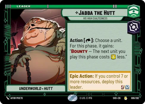 Jabba the Hutt — His High Exaltdeness, Shadows of the Galaxy #006