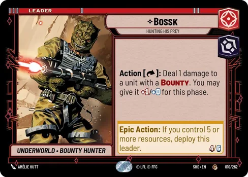 Bossk — Hunting His Prey, Shadows of the Galaxy #010