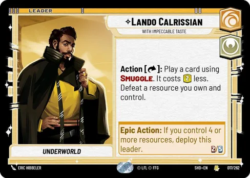 Lando Calrissian — With Impeccable Taste, Shadows of the Galaxy #017