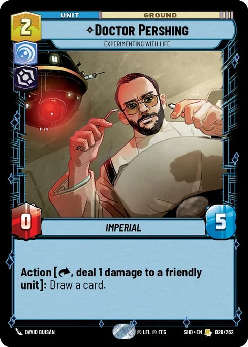 Doctor Pershing — Experimenting With Life, Shadows of the Galaxy #028F