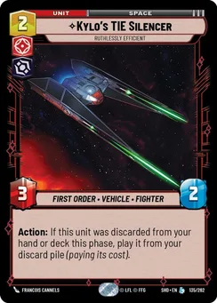 Kylo's TIE Silencer — Ruthlessly Efficient, Normal