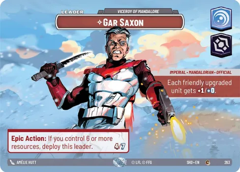Gar Saxon — Viceroy of Mandalore, Shadows of the Galaxy #263
