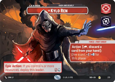 Kylo Ren — Rash and Deadly, Shadows of the Galaxy #273