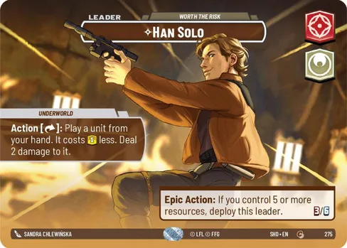 Han Solo — Worth the Risk, Shadows of the Galaxy #275