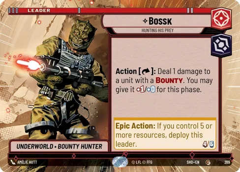 Bossk — Hunting His Prey, Shadows of the Galaxy #289
