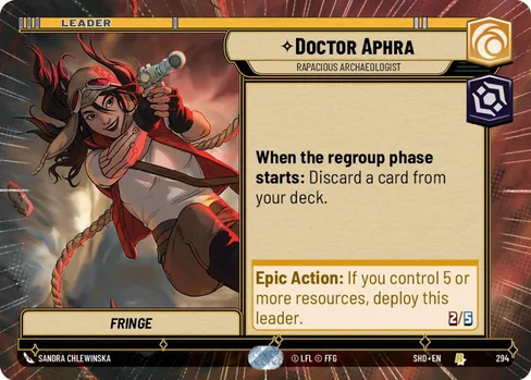Doctor Aphra — Rapacious Archaeologist, Shadows of the Galaxy #294