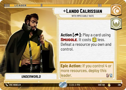 Lando Calrissian — With Impeccable Taste, Shadows of the Galaxy #296