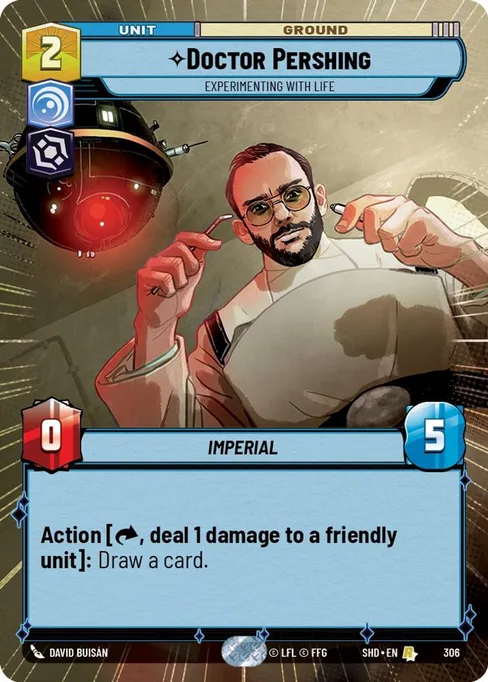 Doctor Pershing — Experimenting With Life, Shadows of the Galaxy #306