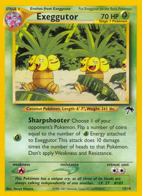 Exeggutor, Southern Islands #13
