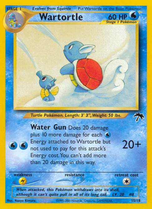 Wartortle, Southern Islands #15