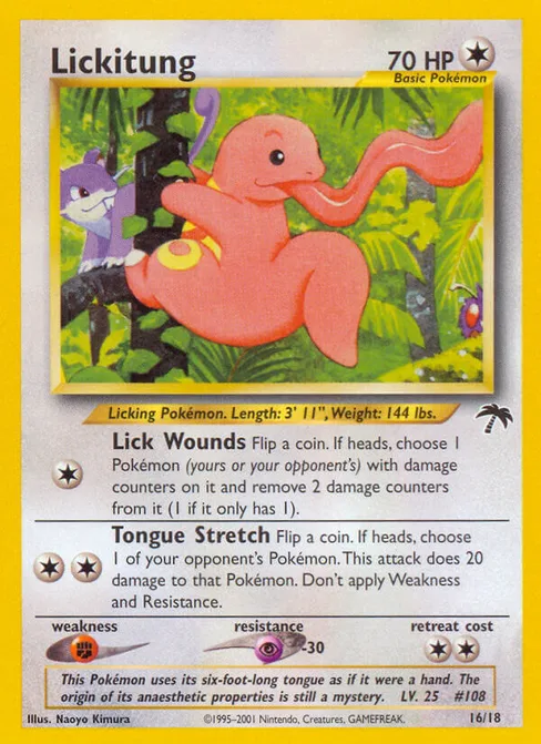 Lickitung, Southern Islands #16