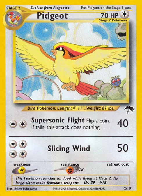 Pidgeot, Southern Islands #2