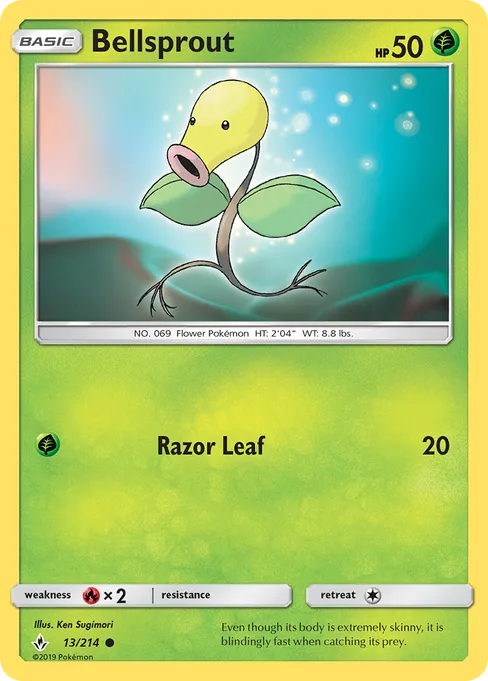 Bellsprout, Unbroken Bonds #13