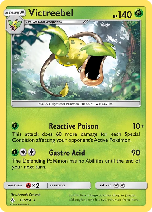 Victreebel, Unbroken Bonds #15